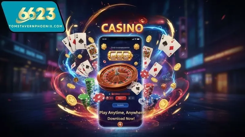 Lưu ý khi tải app 6623